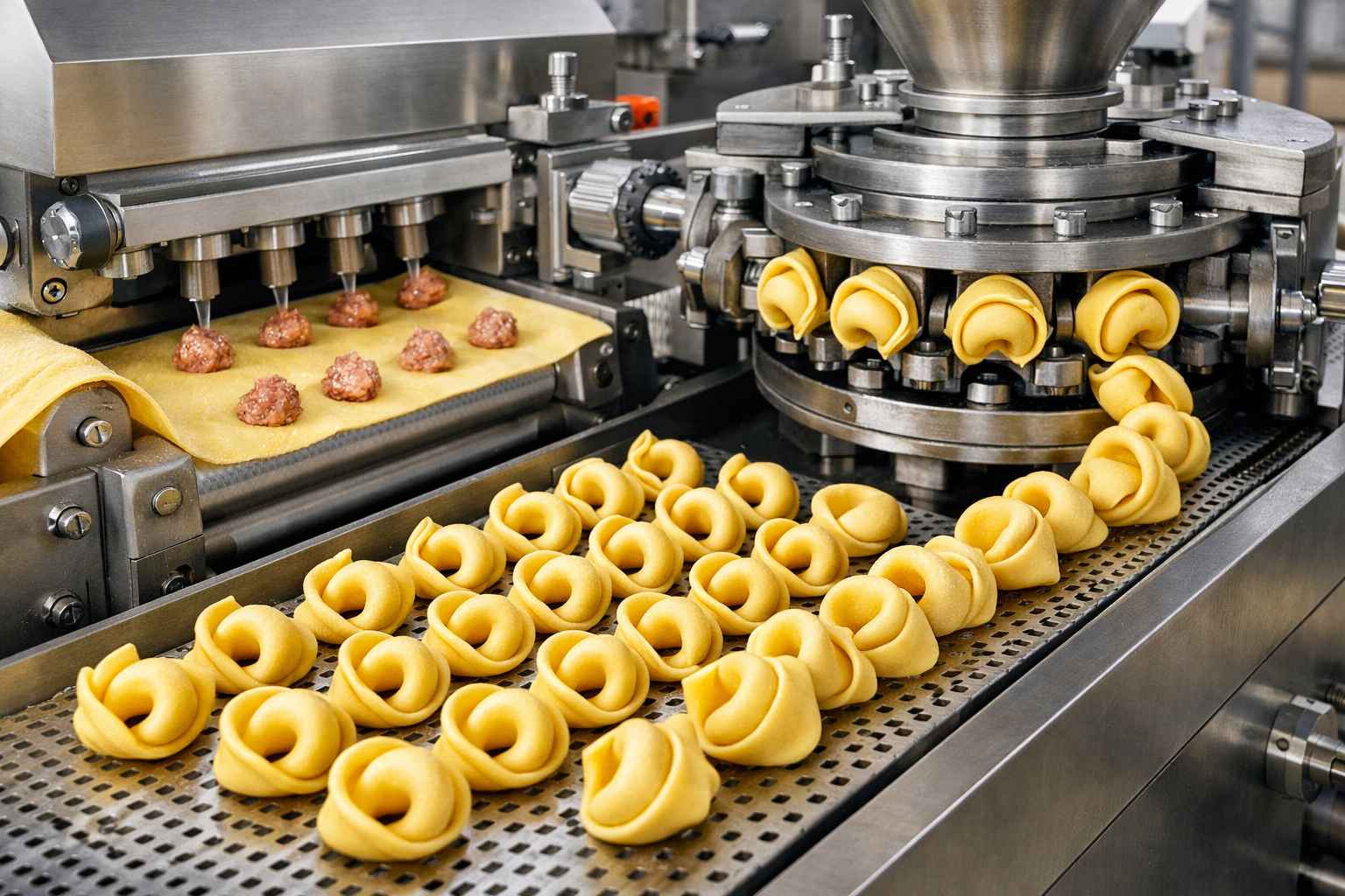 Tortellinatrice: Crafting Perfect Pasta at Scale Precision X