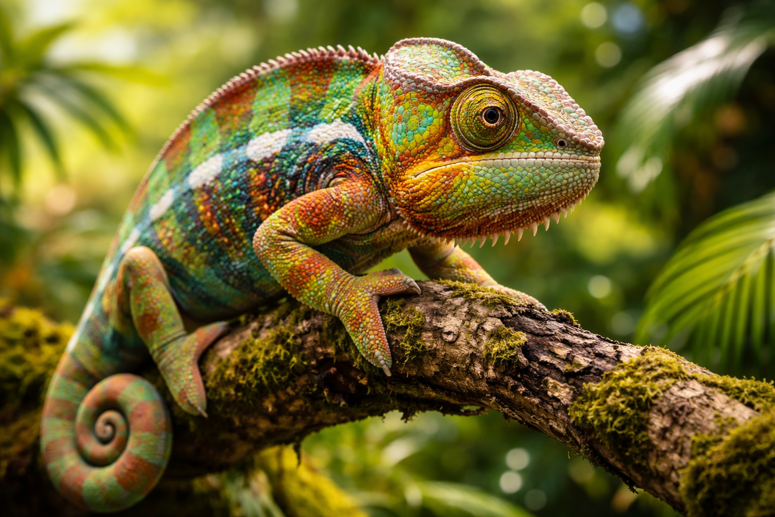 chameleónovité: Masters of Color and Survival