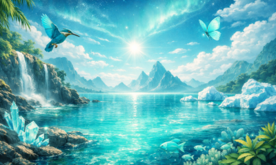 Cyanová: Science and Symbolism of Blue-Green Hue Illuminated