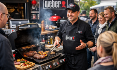 Die weber grillvorführung: Feuer, Technik, Genuss live pur