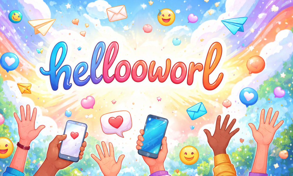 hellooworl: The Quiet Code Behind Human Connection