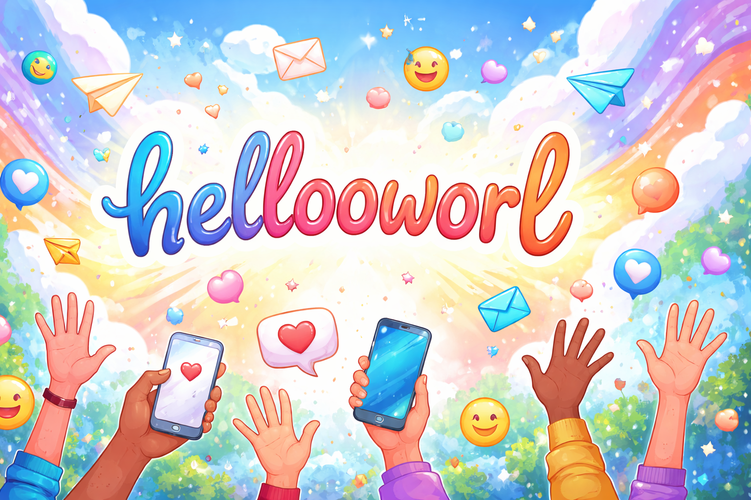 hellooworl: The Quiet Code Behind Human Connection