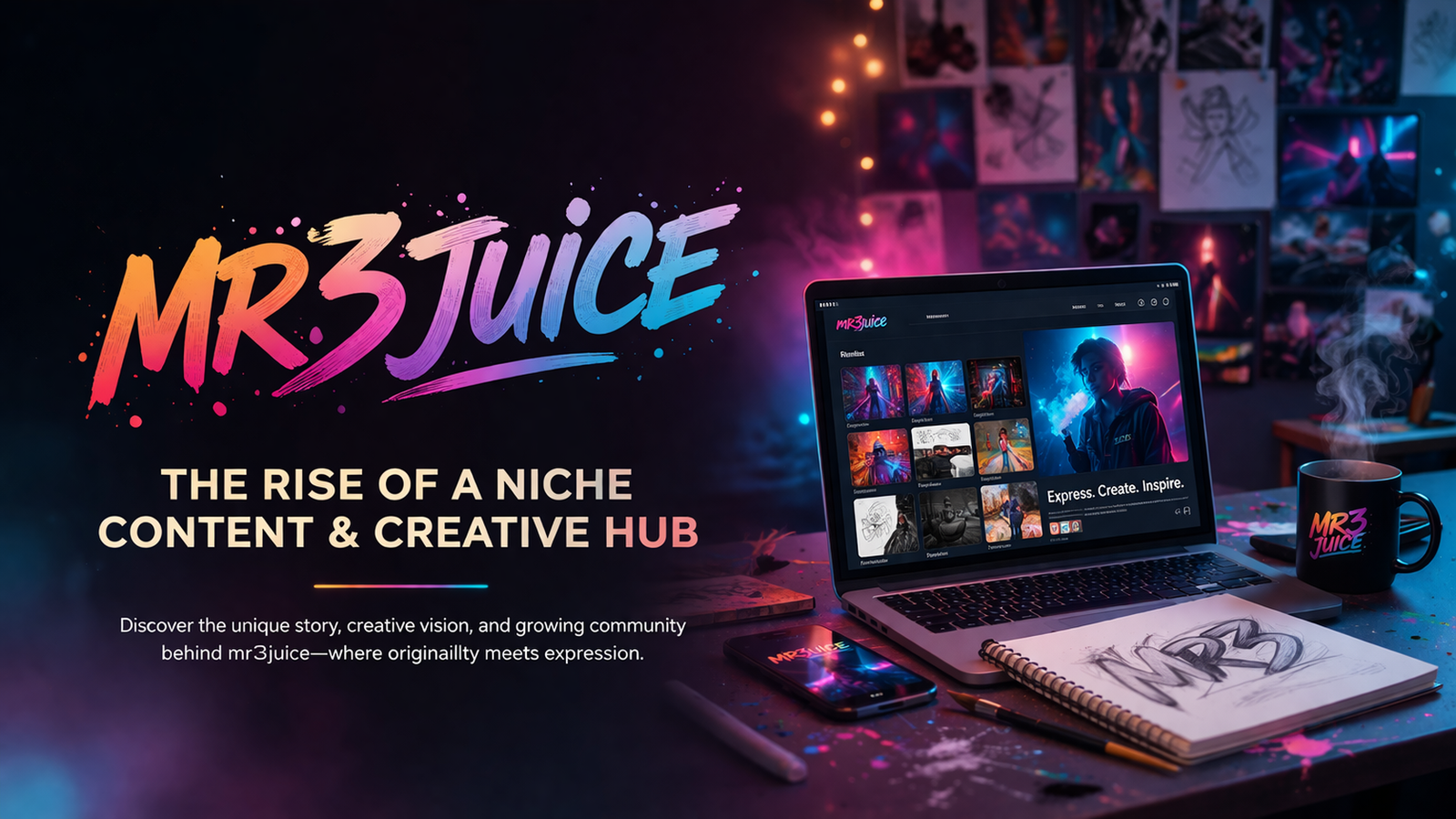 mr3juice: The Rise of a Niche Content and Creative Hub