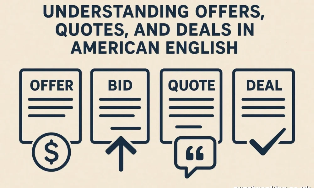 Понуде (Ponude): Understanding Offers, Bids, Quotes, and Deals