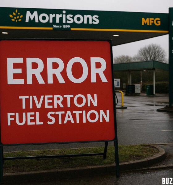 Tiverton Fuel Station Error: Morrisons Petrol Mix-Up, Driver Costs