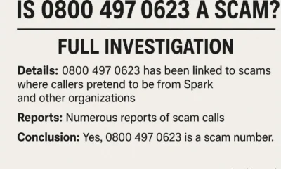 0800 497 0623: Is This Number a Scam? Full Investigation