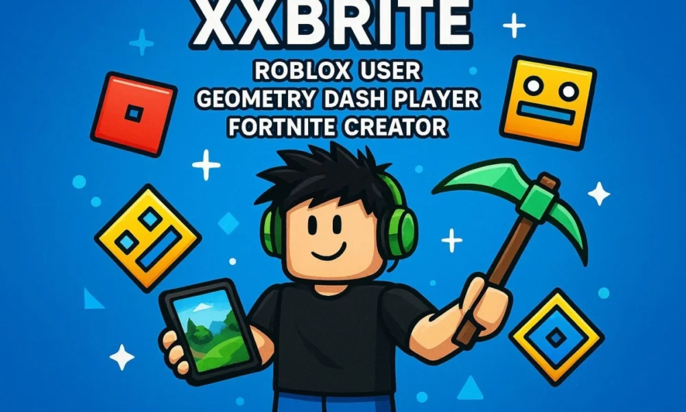 Xxbrite: Roblox User, Geometry Dash Player, Fortnite Creator