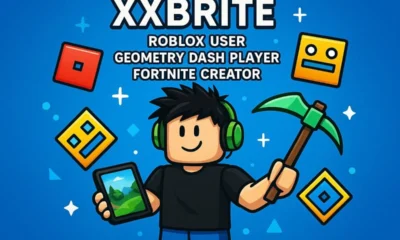 Xxbrite: Roblox User, Geometry Dash Player, Fortnite Creator