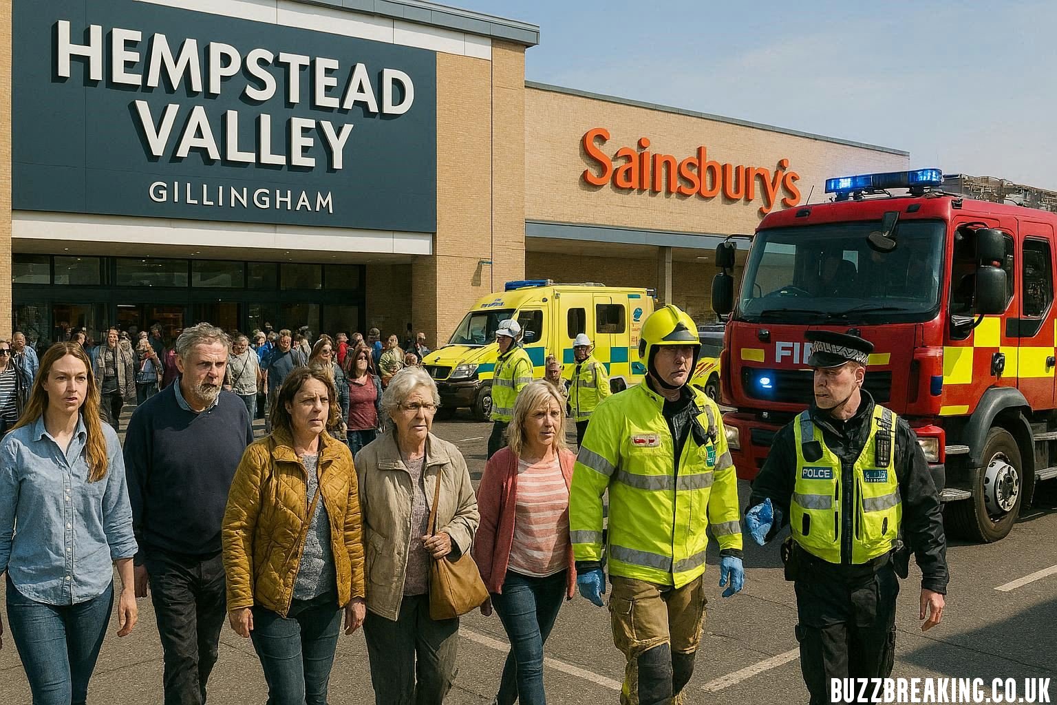 Gillingham Shopping Center Emergency