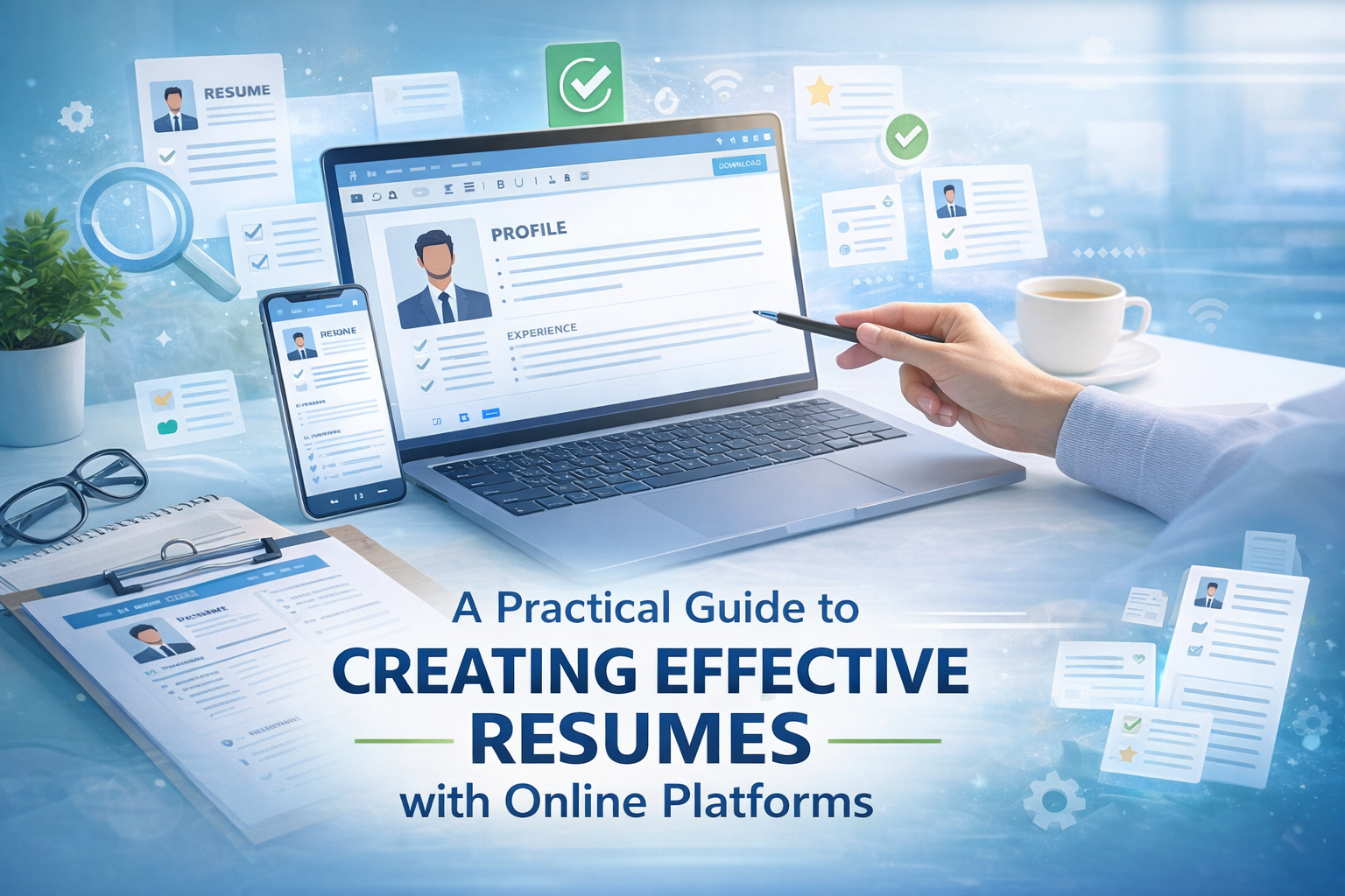 A practical guide to creating effective resumes with online platforms