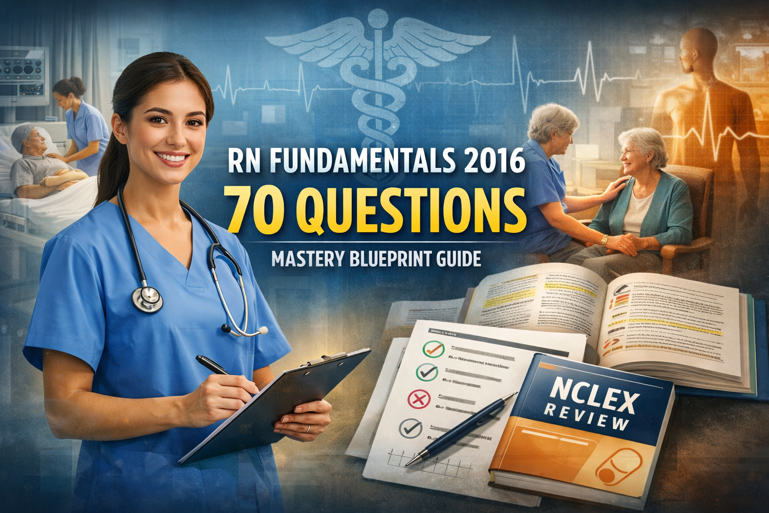 RN Fundamentals 2016 70 Questions Mastery Blueprint Guide