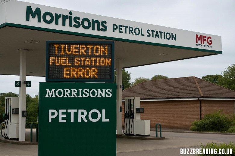 What Was the Tiverton Fuel Station Error?