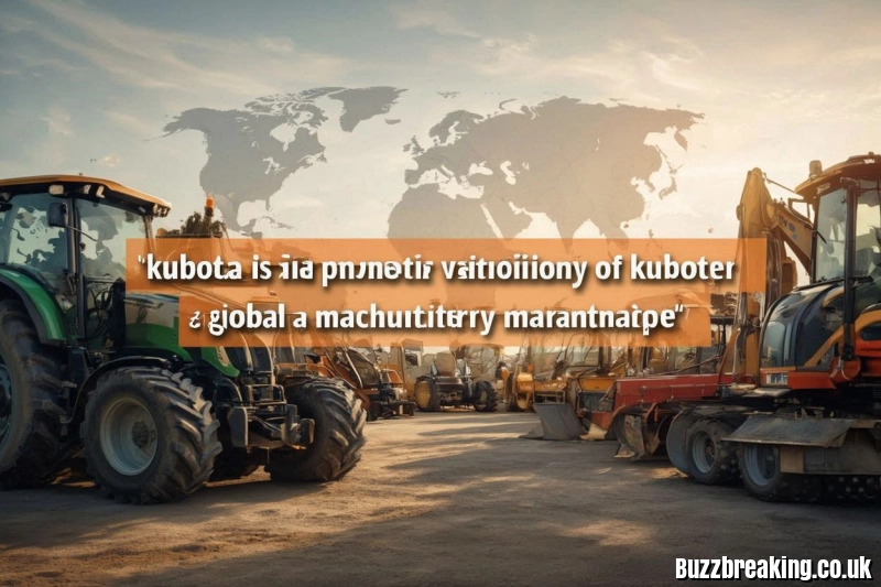 Cubbota: Kubota’s Reliable Machinery Legacy – Tractors